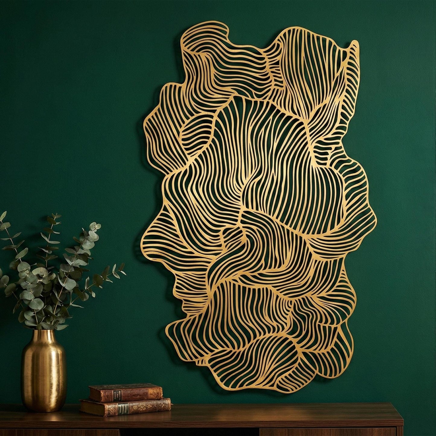 Black Metal Wall Art bedroom interior styling