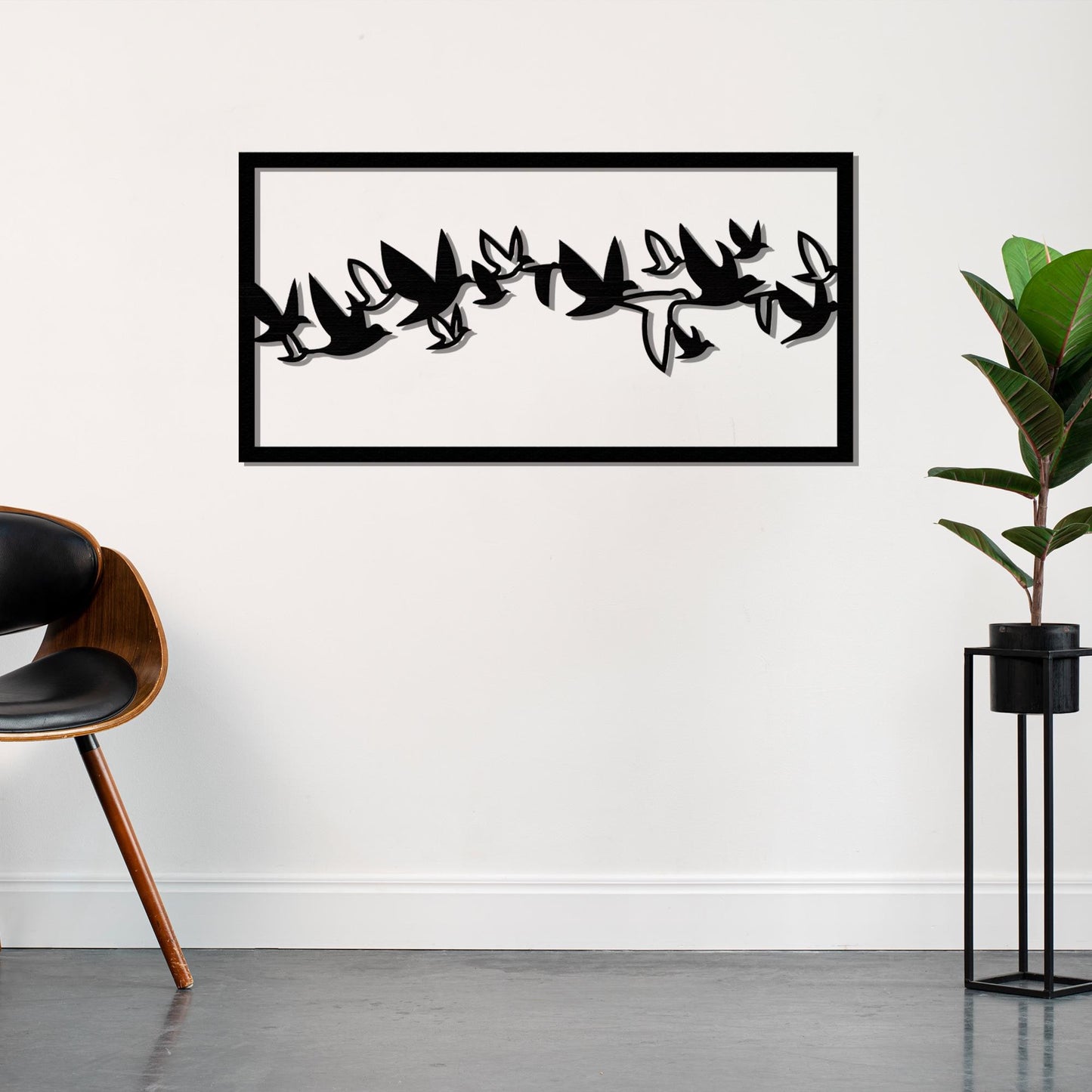 Metal Bird Wall Decor, Modern Minimalist Art | Wallsignature
