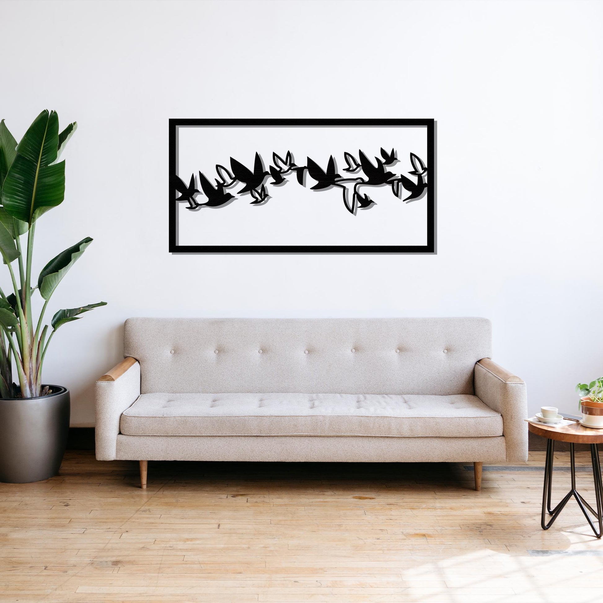 Metal Bird Wall Decor, Modern Minimalist Art | Wallsignature