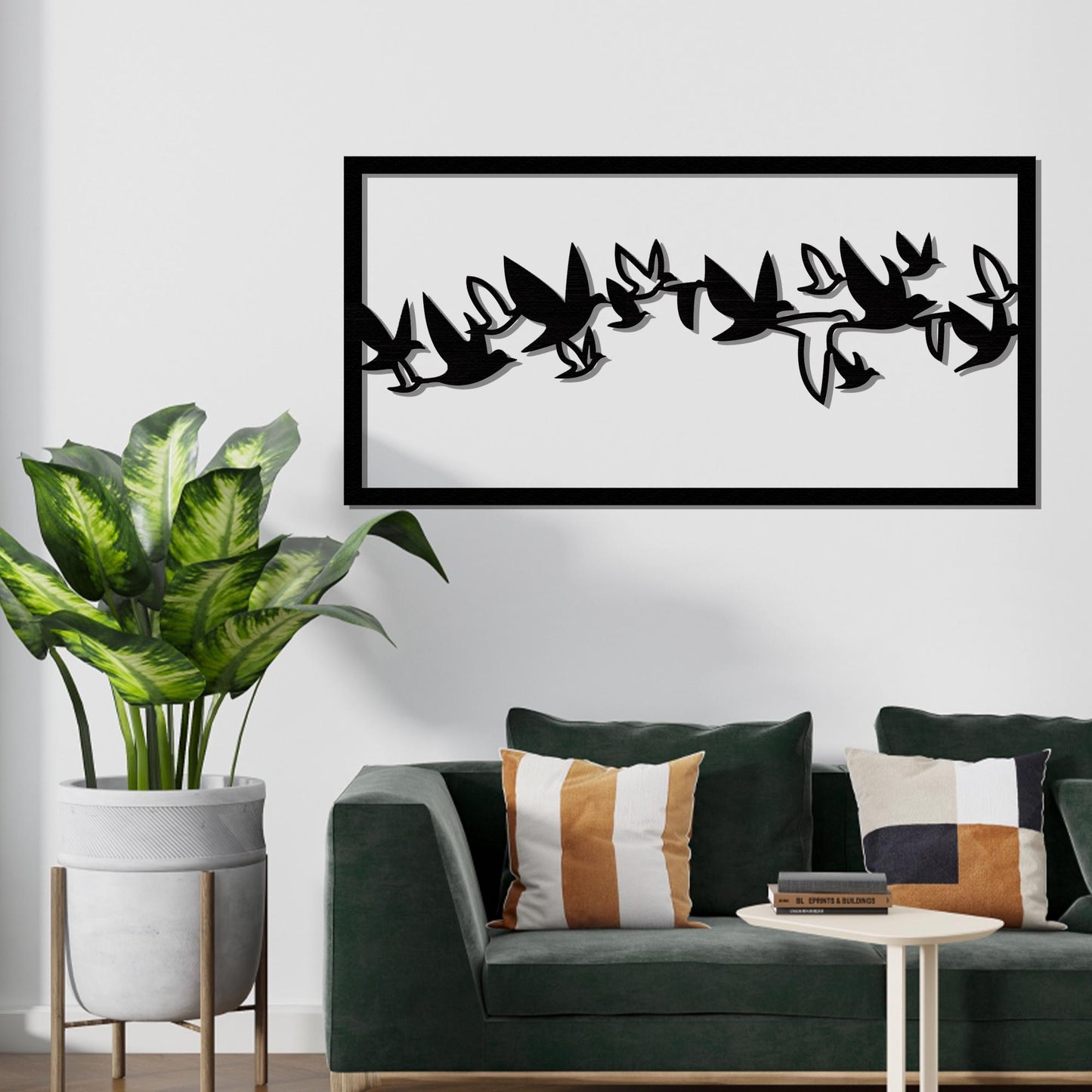 Metal Bird Wall Decor, Modern Minimalist Art | Wallsignature