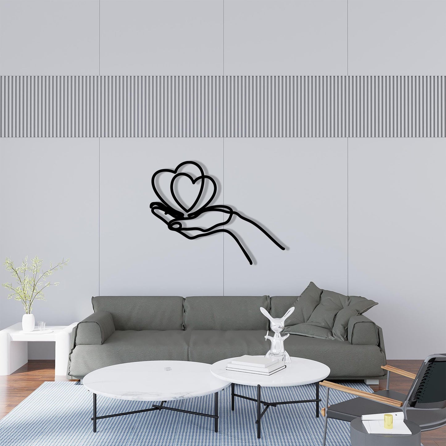 The Grand Petal - Oversized Floral Metal Wall Sculpture | Wallsignature