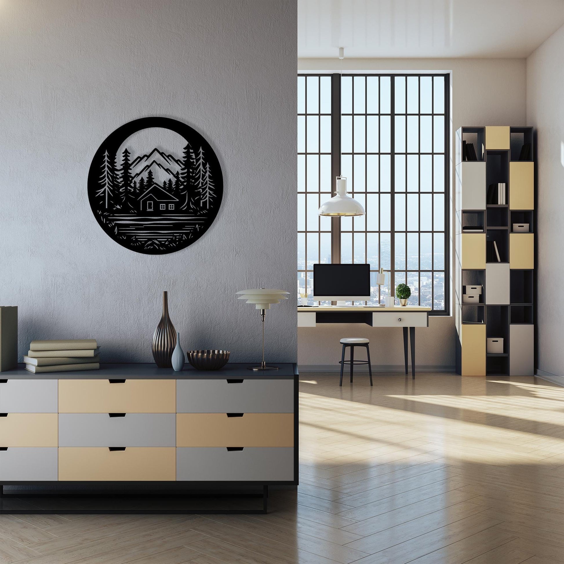 Mountain Wall Art, 3D Wall Decor For Living Room, Housewarming Gifts | Wallsignature
