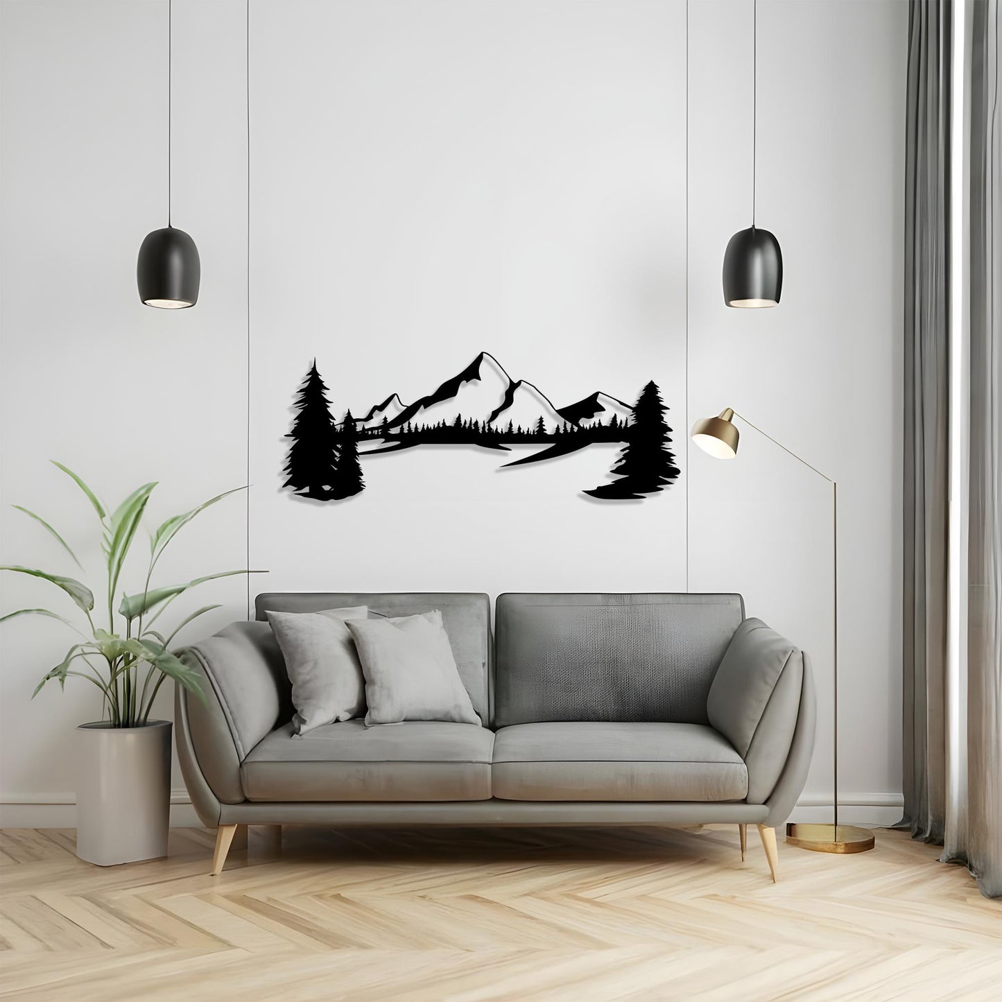 Tree of Life Bonsai Metal Wall Art – Modern Zen Decor Housewarming Gift | Wallsignature