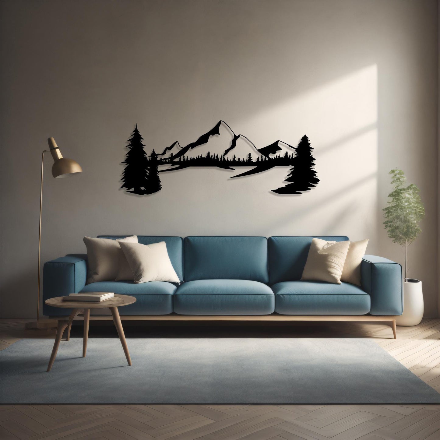 Tree of Life Bonsai Metal Wall Art – Modern Zen Decor Housewarming Gift | Wallsignature