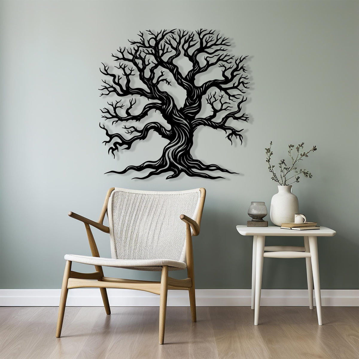 Gothic Tree of Life Metal Wall Art colour options for the metal panel