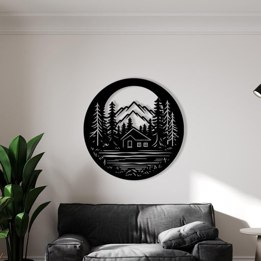 Mountain Wall Art, 3D Wall Decor For Living Room, Housewarming Gifts | Wallsignature