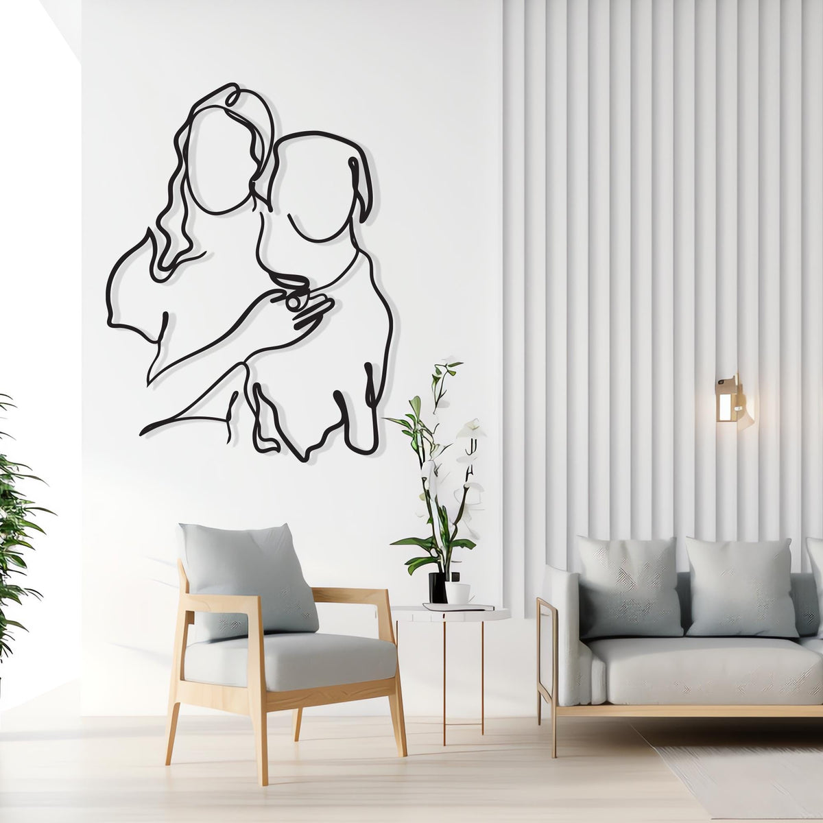 Dog Mom Metal Wall Art bedroom interior styling