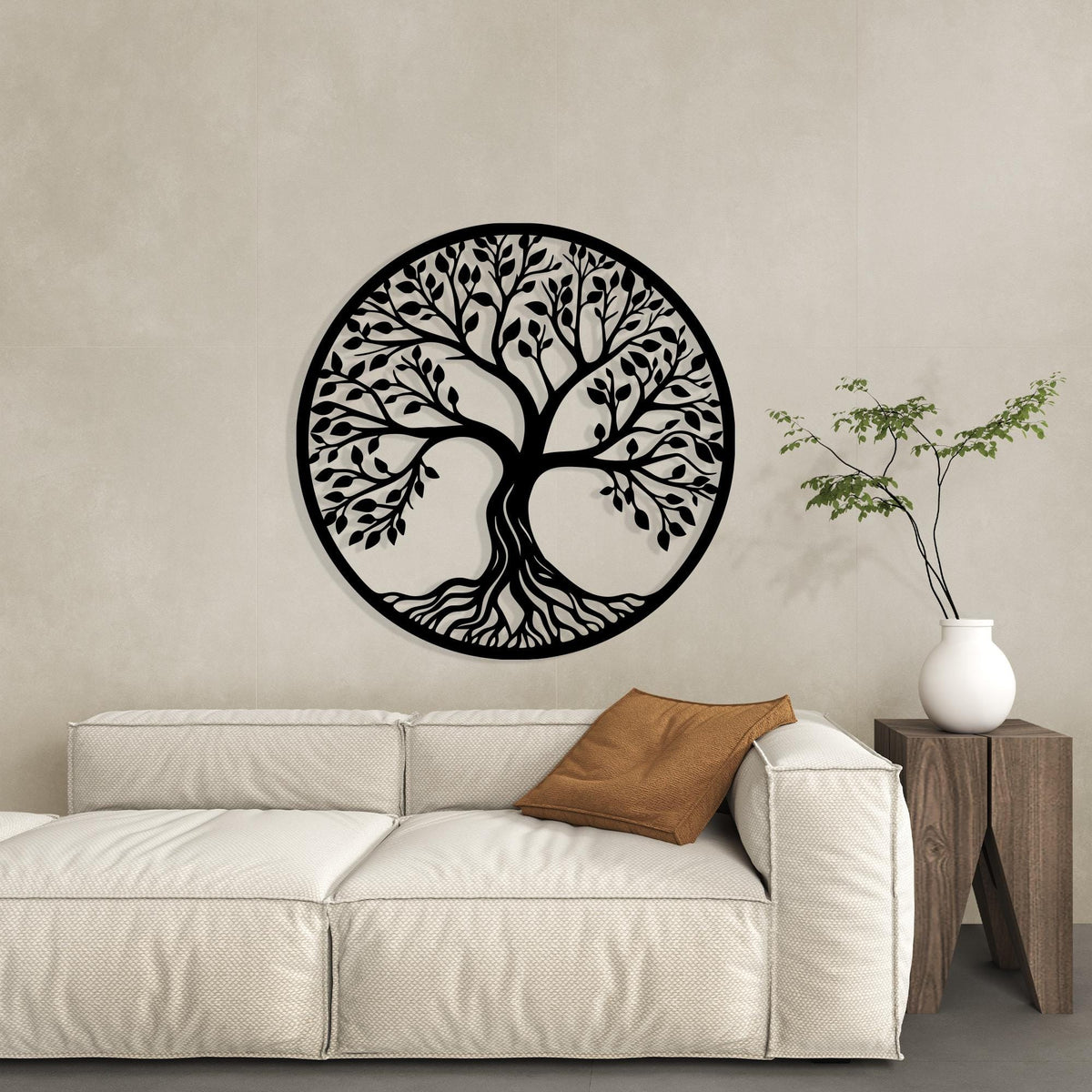 Tree of Life Metal Wall Art colour options for the metal panel