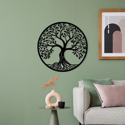 Tree of Life Metal Wall Art bedroom interior styling