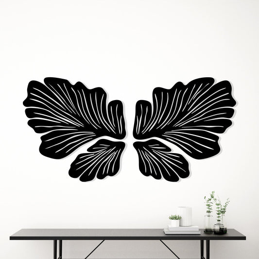 Metal Butterfly Wall Art, Angel Wings Decor, Boho Nature Sign, Large Gift | Wallsignature