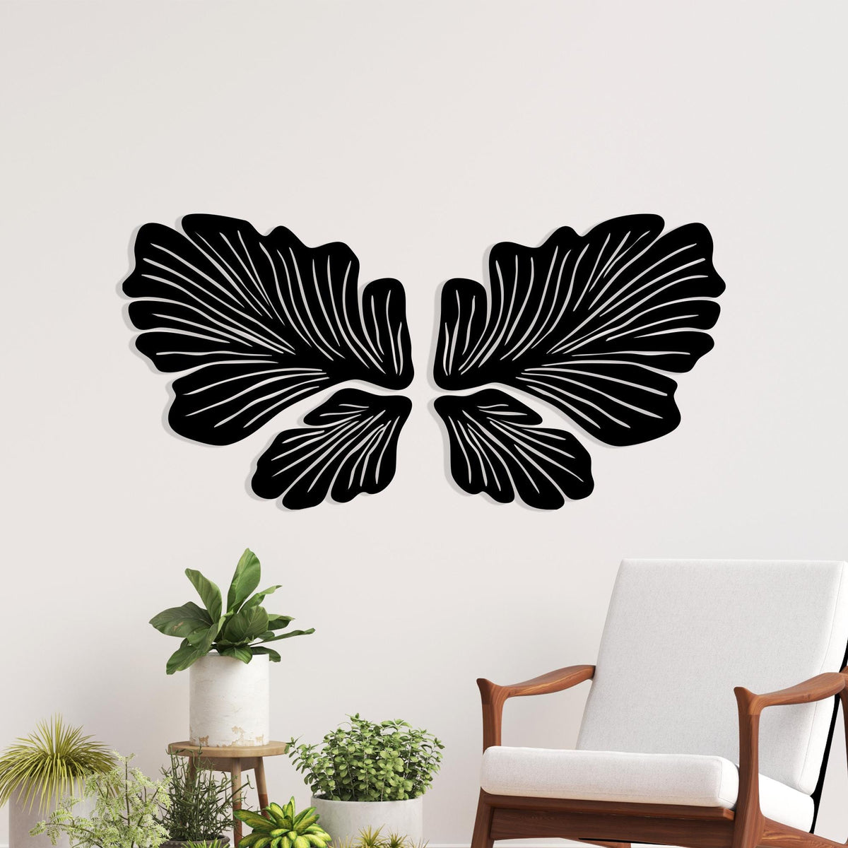 Metal Butterfly Wall Art bedroom interior styling