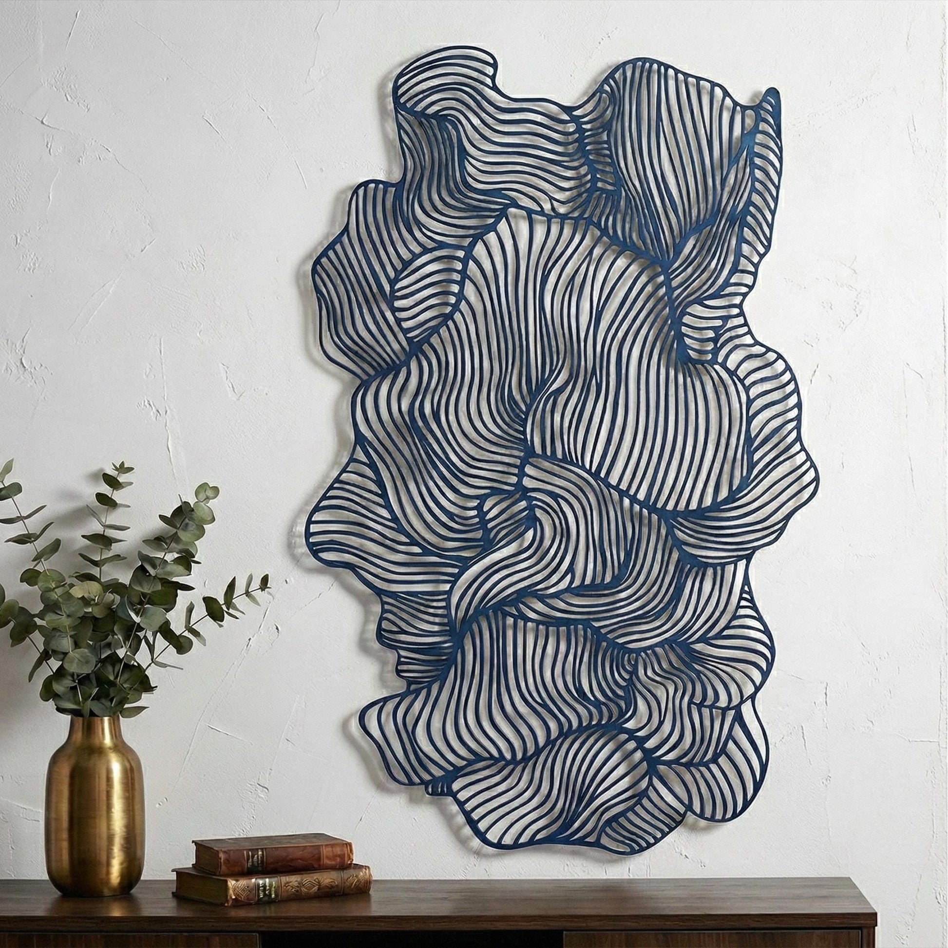 Black Metal Wall Art colour options for the metal panel