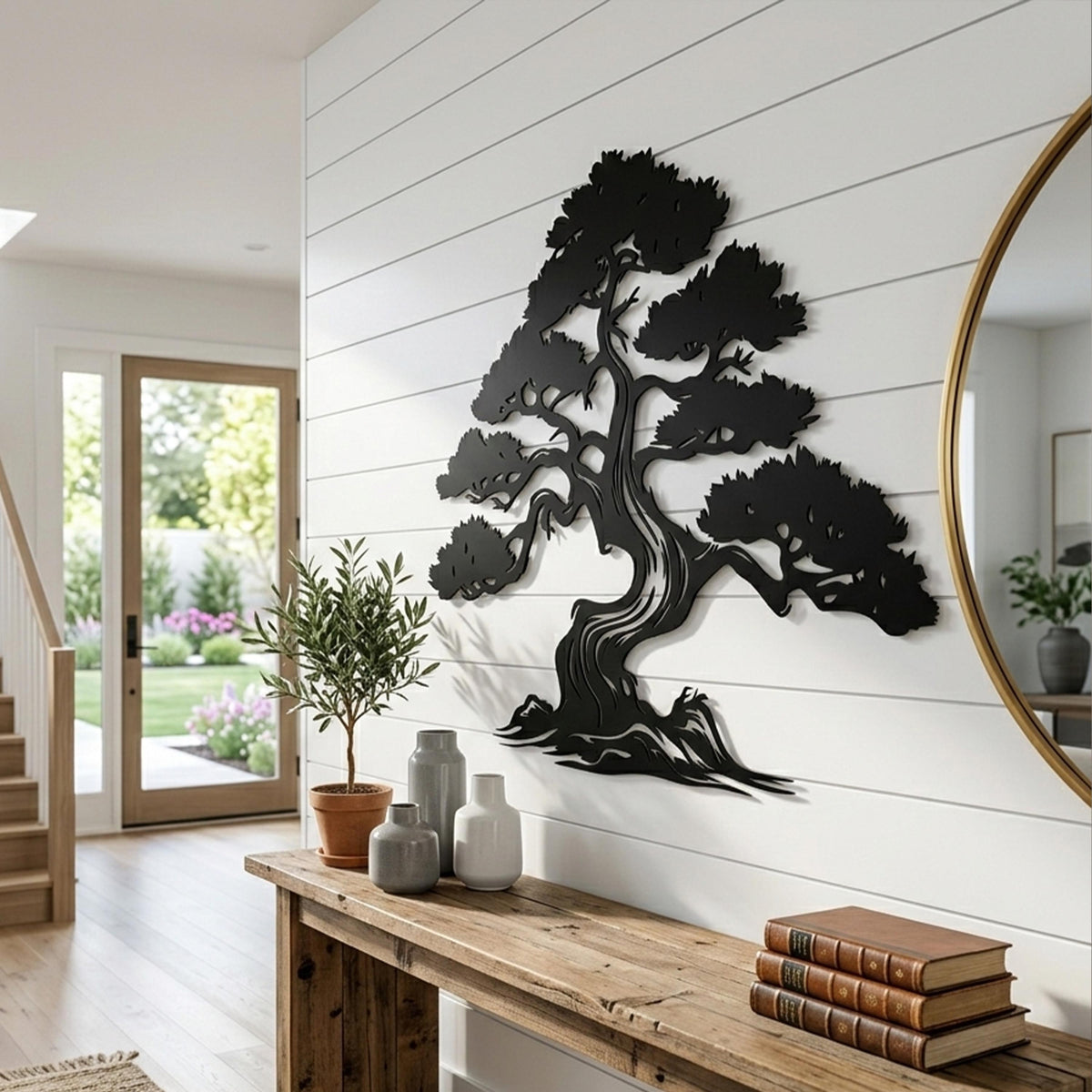 Metal Tree of Life Wall Art colour options for the metal panel