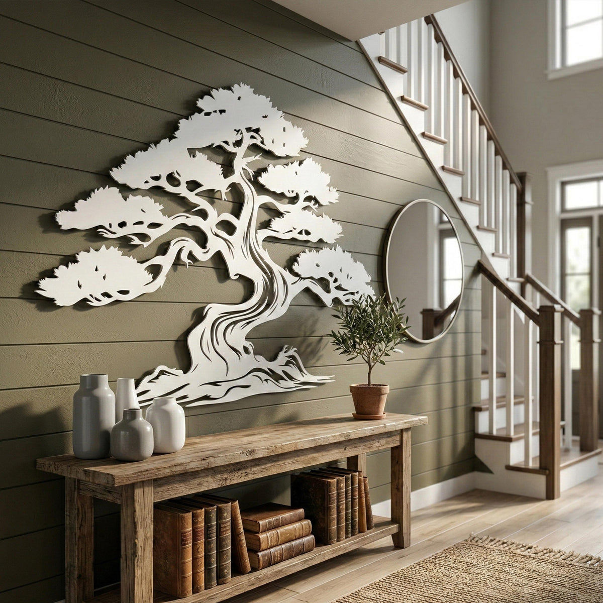 Metal Tree of Life Wall Art bedroom interior styling