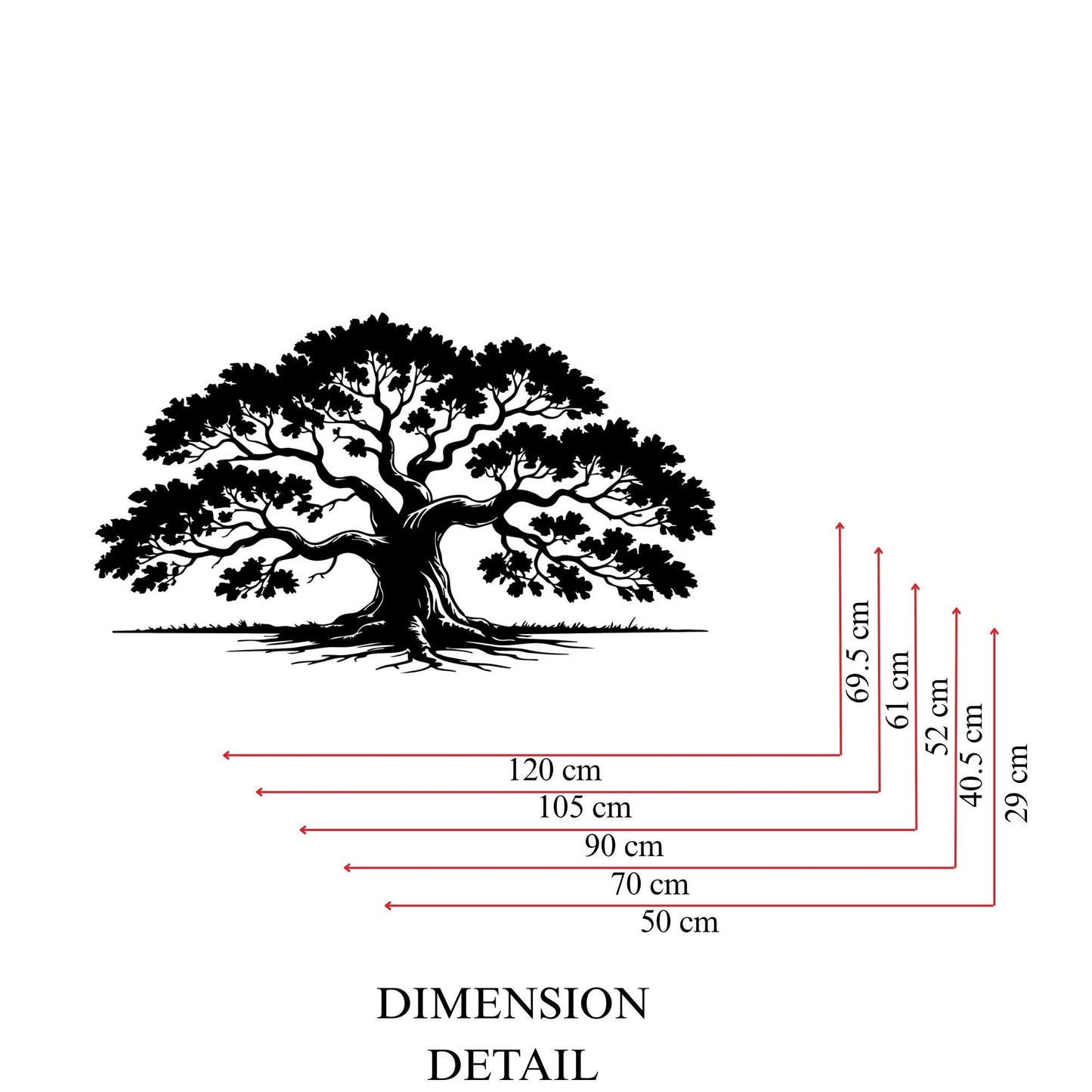 Metal Tree of Life Wall Art styled above a sofa
