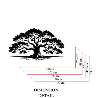 Metal Tree of Life Wall Art styled above a sofa
