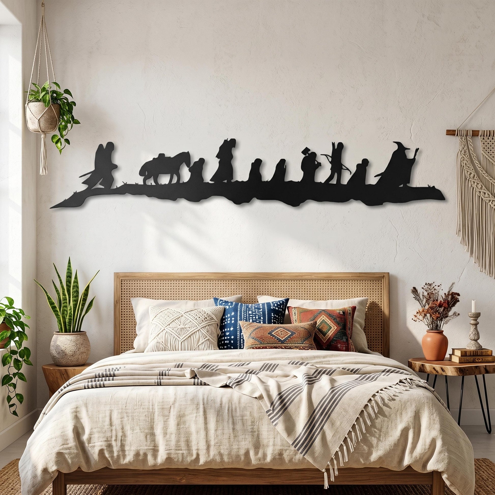 Fellowship Silhouette Decor bedroom interior styling