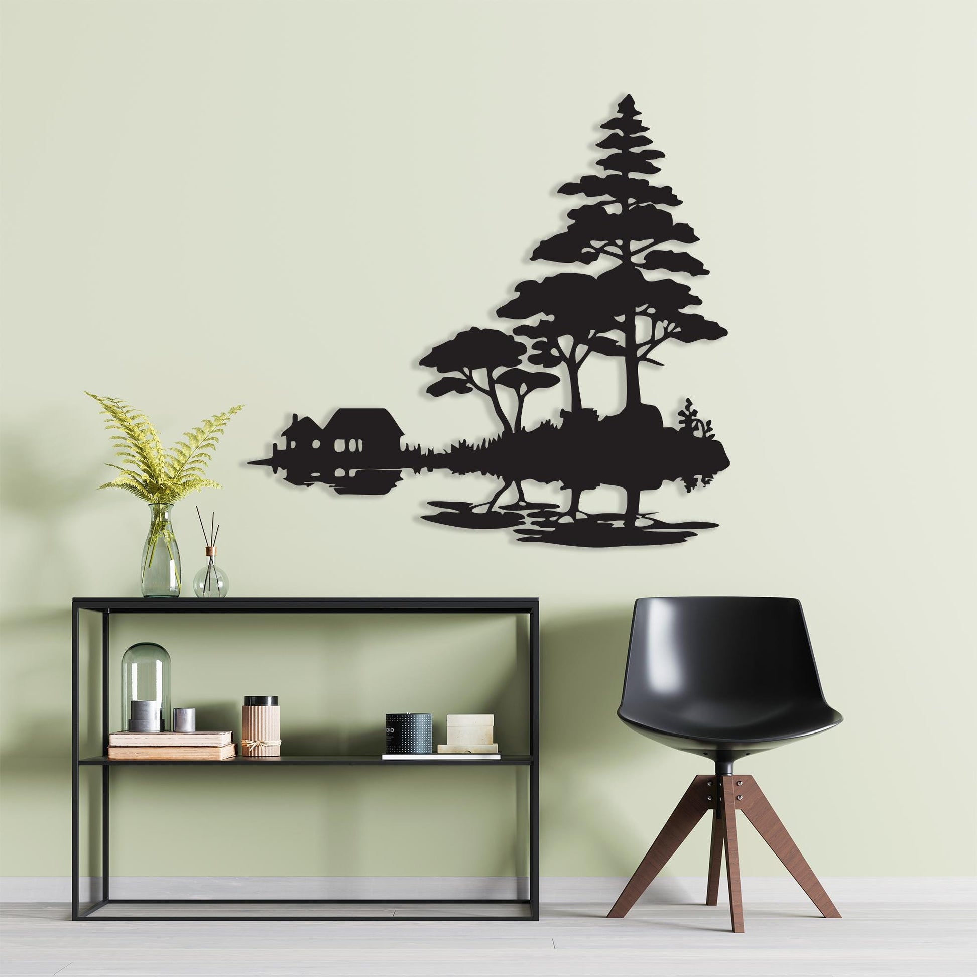 Metal Wall Art – laser-cut steel wall decor