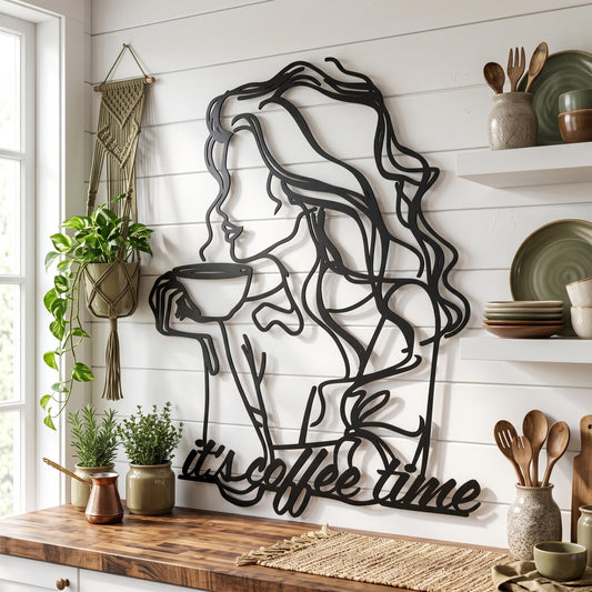 Metal Wall Art – laser-cut steel wall decor